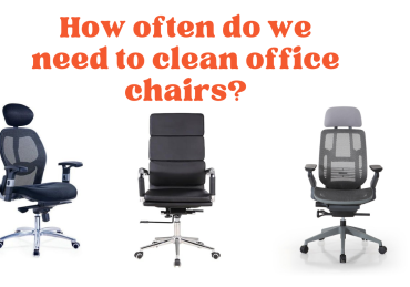 How often do we need to clean office chairs