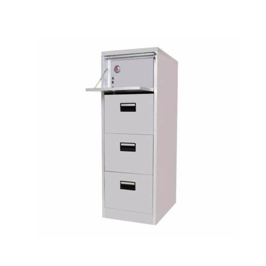 Metal Cabinet with safe. (8)