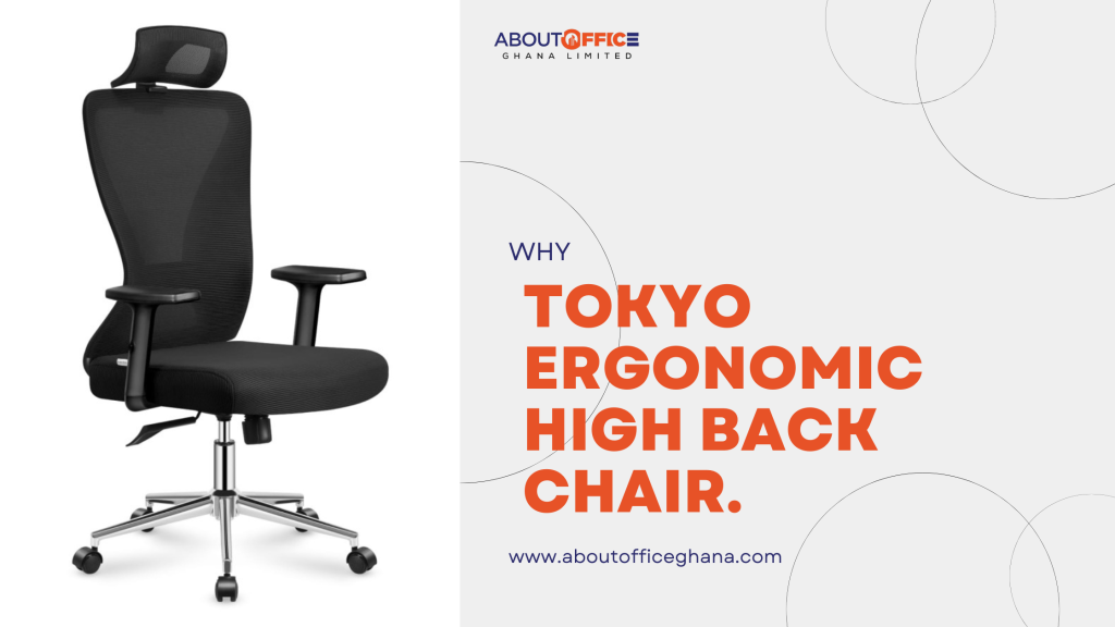 Discover the Tokyo Ergonomic High Back Chair: Elevate Your Workspace with Ultimate Comfort and Style!
