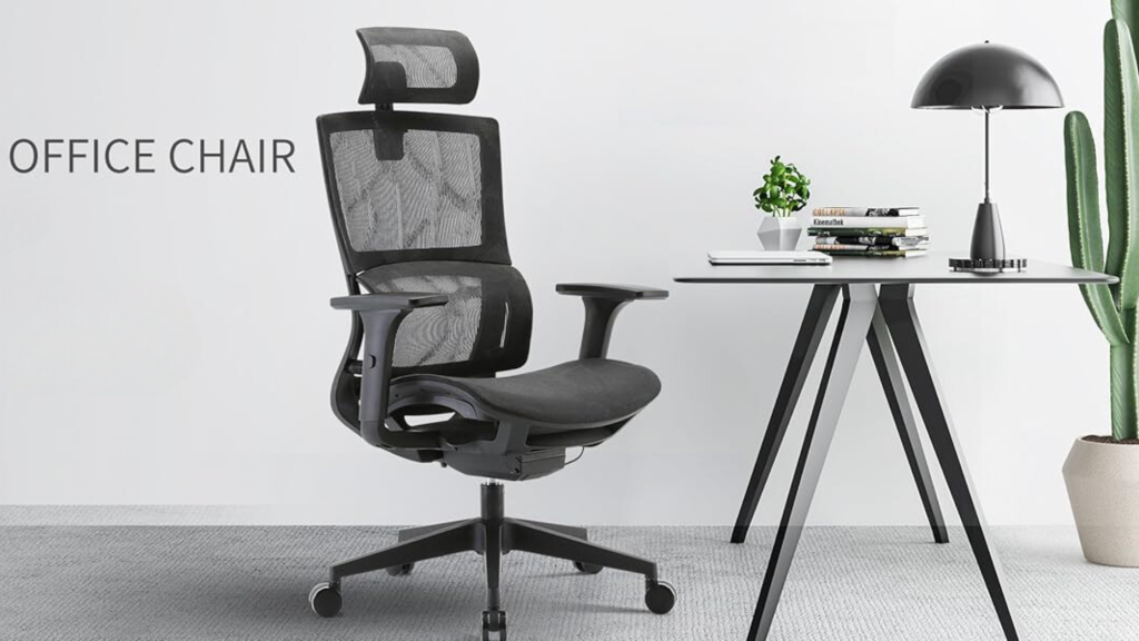 Upgrade Your Workspace with the ERGO 3D Ergonomic High Back Chair!